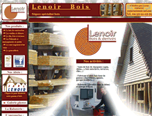 Tablet Screenshot of lenoir-sarl.com
